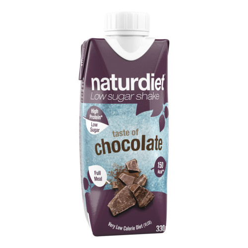 Naturdiet Shake Ready To Drink Chocolate 330 ml