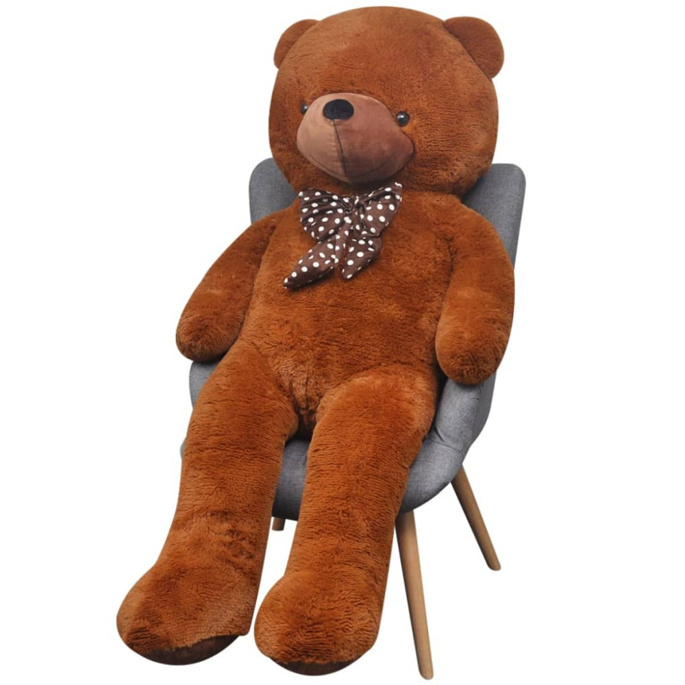 Produktbild för Nallebjörn brun plysch 170 cm