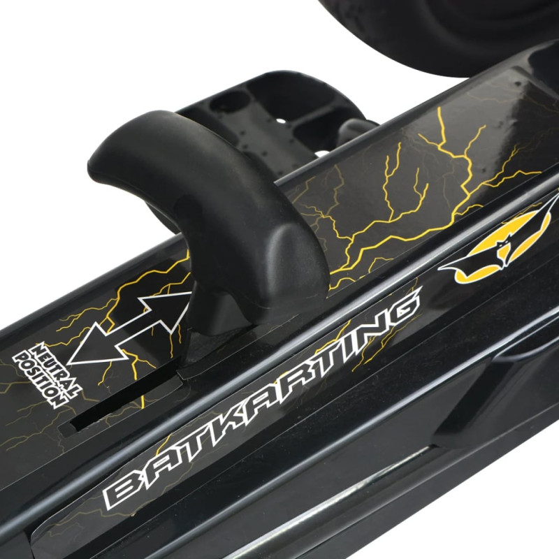 Produktbild för Gokart med pedaler och justerbart säte svart