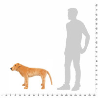 Miniatyr av produktbild för Stående leksakshund labrador ljusbrun XXL
