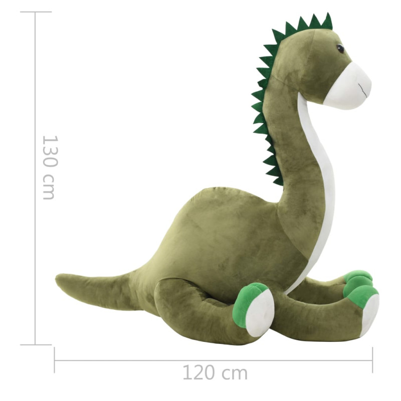 Produktbild för Gosedjur brontosaurus plysch grön