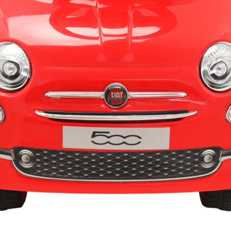 Produktbild för Åkbil Fiat 500 röd