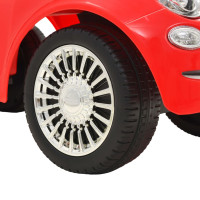 Miniatyr av produktbild för Åkbil Fiat 500 röd