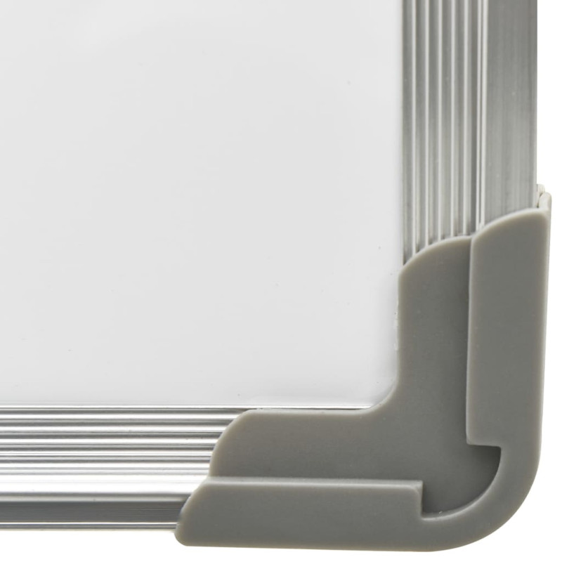 Produktbild för Magnetisk whiteboard vit 60x40 cm stål