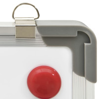 Produktbild för Magnetisk whiteboard vit 90x60 cm stål