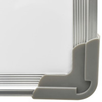 Produktbild för Magnetisk whiteboard vit 90x60 cm stål
