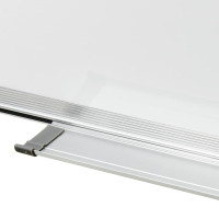 Produktbild för Magnetisk whiteboard vit 90x60 cm stål