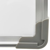 Produktbild för Magnetisk whiteboard vit 70x50 cm stål