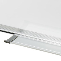 Produktbild för Magnetisk whiteboard vit 70x50 cm stål