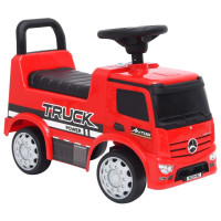 Miniatyr av produktbild för Barnbil Mercedes Benz lastbil röd