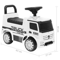 Miniatyr av produktbild för Barnbil Mercedes Benz lastbil vit