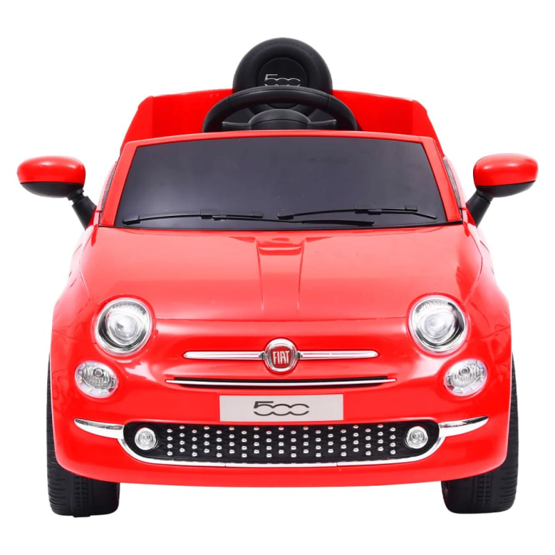 Produktbild för Elbil för barn Fiat 500 röd