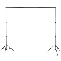 Produktbild för Fotostudio med softbox-lampa och bakgrund