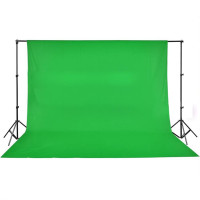 Produktbild för Fotostudio med lampor, bakgrund och reflexskärm