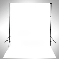Produktbild för Fotostudio med lampor och bakgrund