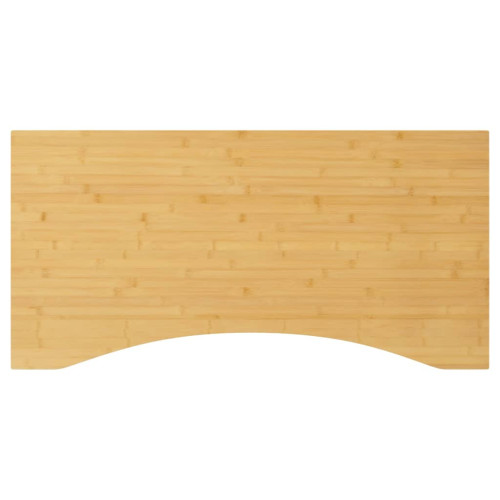 vidaXL Bordsskiva 100x50x4 cm bambu