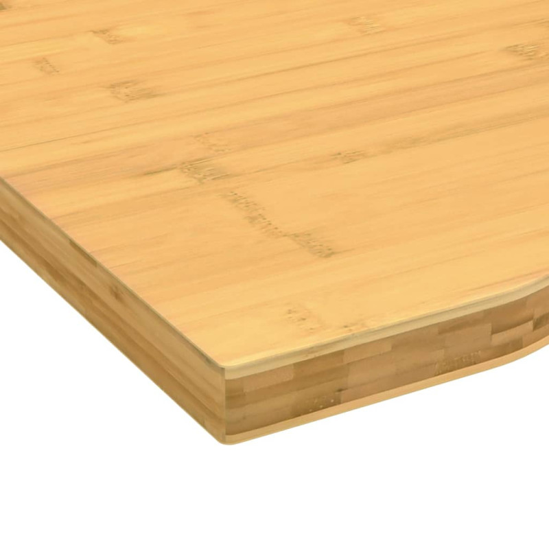 Produktbild för Bordsskiva 100x60x2,5 cm bambu