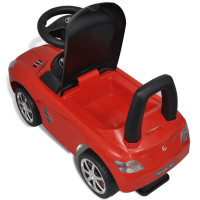 Produktbild för Trampbil för barn röd