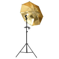 Produktbild för Studiobelysningssats med softboxar och paraplyer 6 st