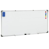 Produktbild för Magnetisk whiteboard vit 110x60 cm stål