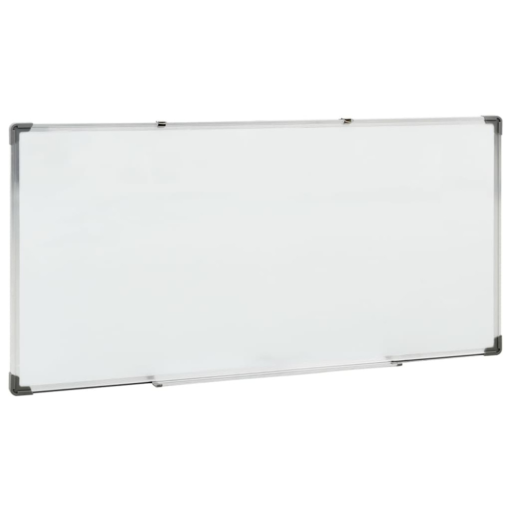 Produktbild för Magnetisk whiteboard vit 110x60 cm stål