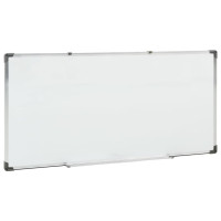 Produktbild för Magnetisk whiteboard vit 110x60 cm stål
