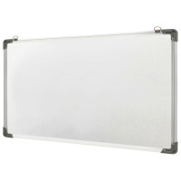 Produktbild för Magnetisk whiteboard vit 110x60 cm stål