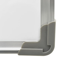 Produktbild för Magnetisk whiteboard vit 110x60 cm stål