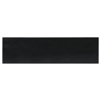 Miniatyr av produktbild för Konsolbord svart 110x30x75 cm massiv mahogny