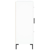 Produktbild för Skåp vit 69,5x34x90 cm konstruerat trä