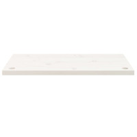 Produktbild för Skrivbordsskiva vit 80x40x2,5 cm massiv furu