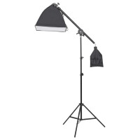 Produktbild för Studiobelysning med stativ & softbox