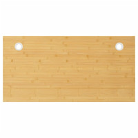 Produktbild för Bordsskiva 80x40x1,5 cm bambu