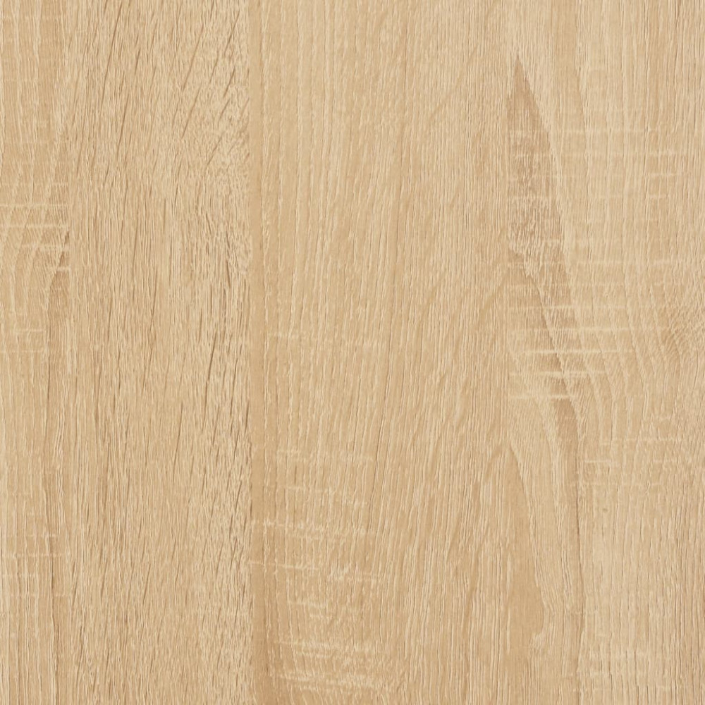 Produktbild för Högskåp sonoma-ek 69,5x34x180 cm konstruerat trä