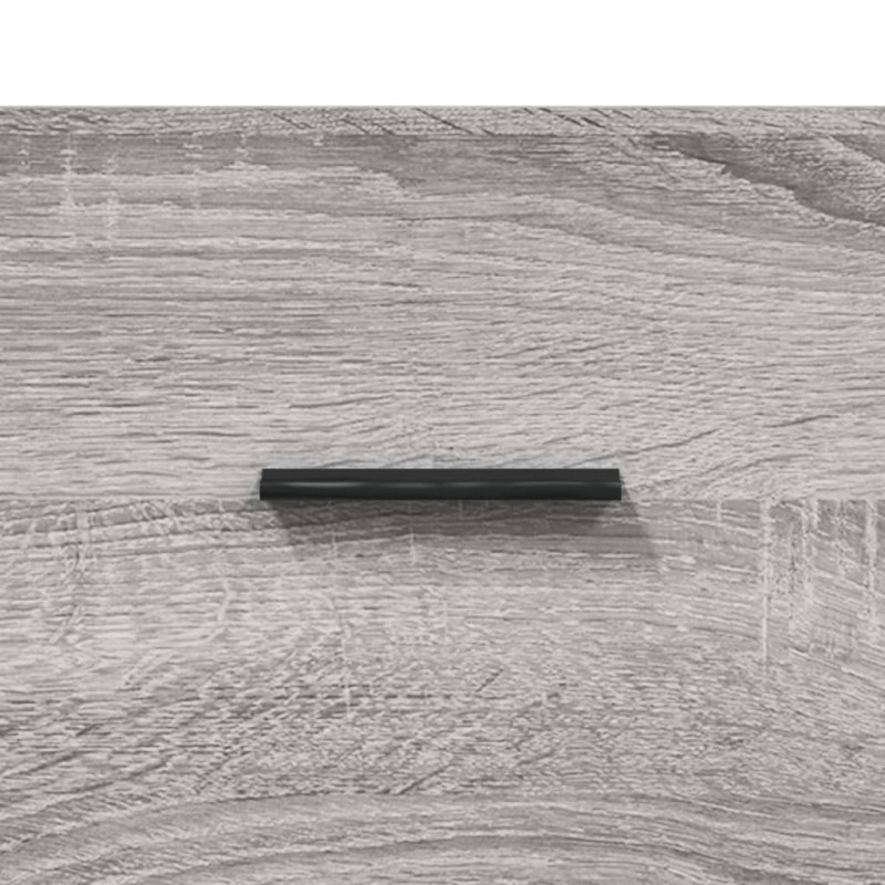 Produktbild för Högskåp grå sonoma 34,5x34x180 cm konstruerat trä