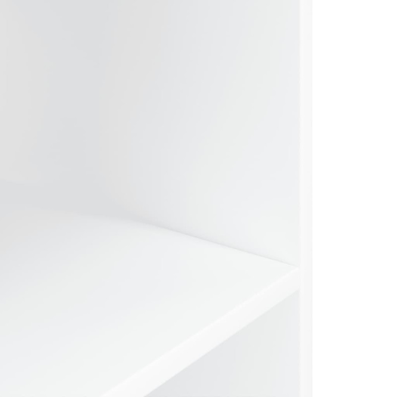 Produktbild för Akvariebänk vit 75x36x72,5 cm konstruerat trä