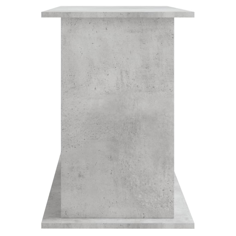 Produktbild för Akvariebänk betonggrå 101x41x58 cm konstruerat trä