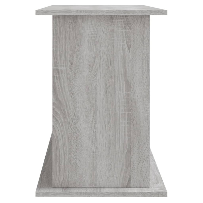 Produktbild för Akvariebänk grå sonoma 101x41x58 cm konstruerat trä