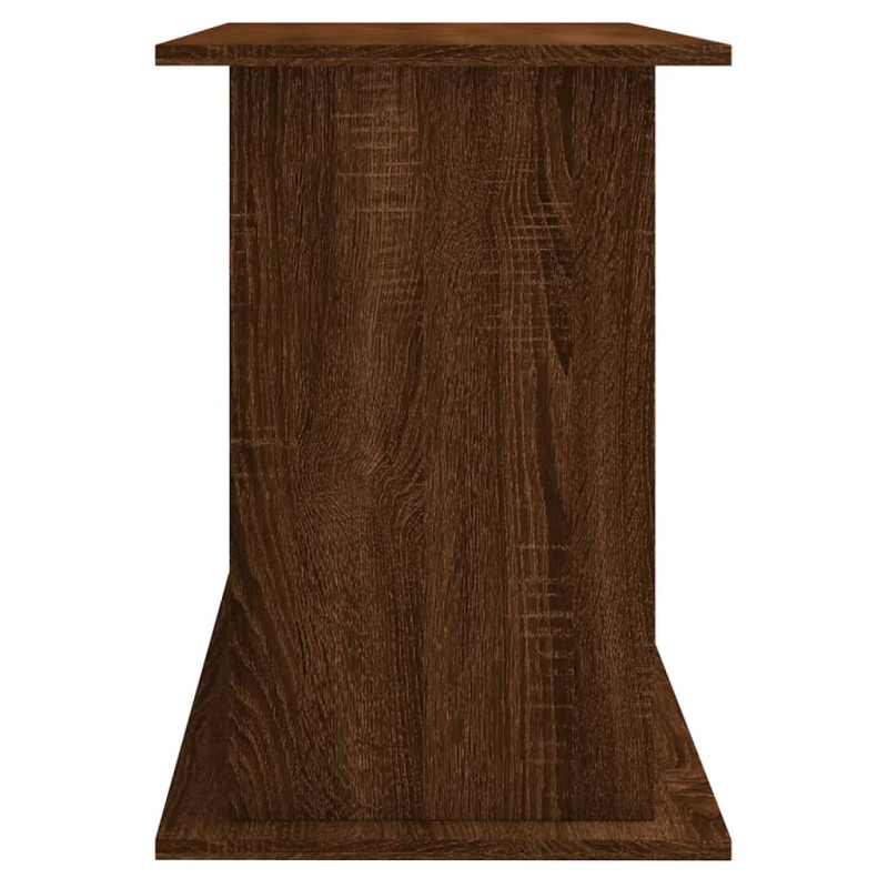 Produktbild för Akvariebänk brun ek 101x41x58 cm konstruerat trä