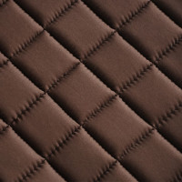 Produktbild för Hästsadel set 17,5" brunt riktigt läder 18 cm 5-i-1