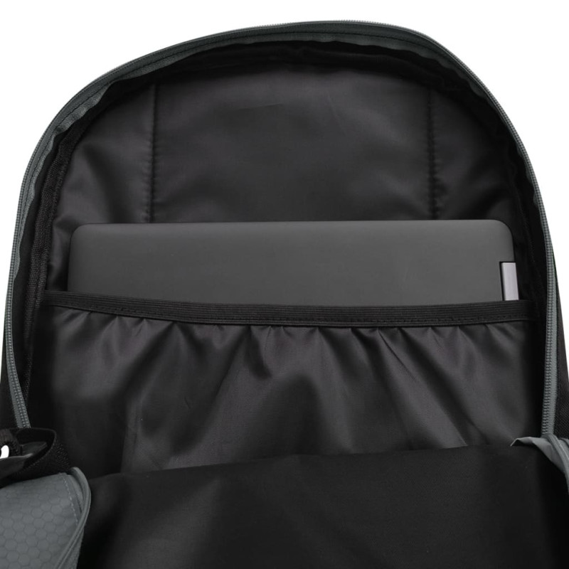 Produktbild för Skolryggsäck 40 L svart och grå