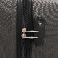 Miniatyr av produktbild för Uppsättning hårda resväskor 4 st antracit
