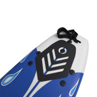 Produktbild för Surfbräda 170 cm blå