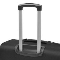 Miniatyr av produktbild för Resväskor 3 svart soft case