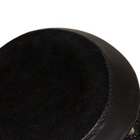 Miniatyr av produktbild för Westernsadel träns&halsband äkta läder 15" svart