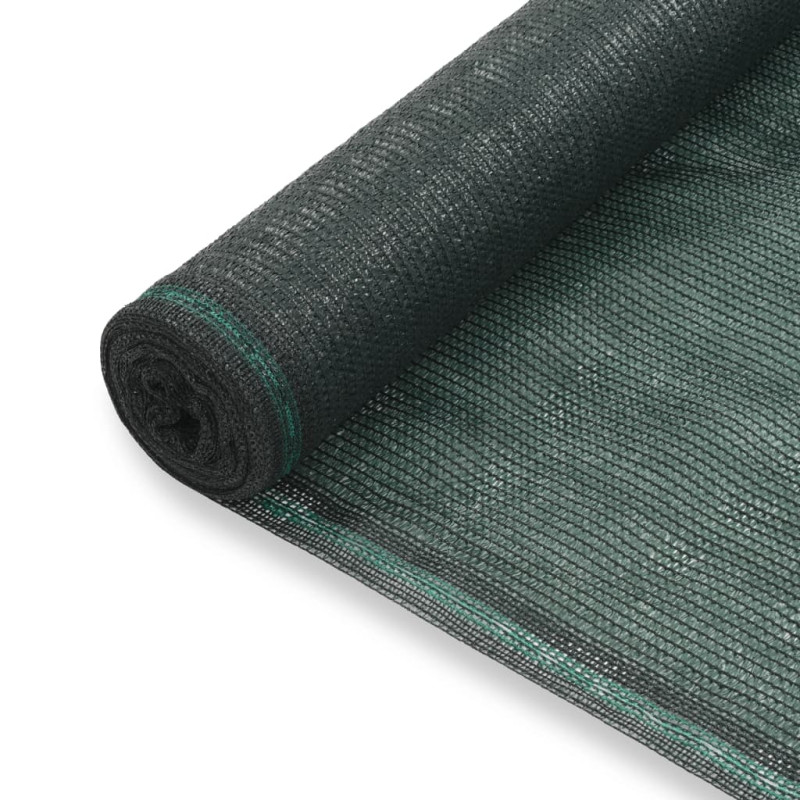 Produktbild för Vindskydd för tennisplan HDPE 2x100 m grön