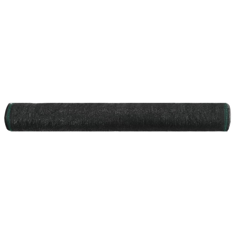 Produktbild för Vindskydd för tennisplan HDPE 1,8x25 m svart