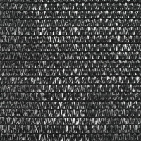 Miniatyr av produktbild för Vindskydd för tennisplan HDPE 1,8x25 m svart