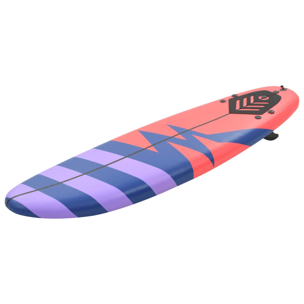 Produktbild för Surfbräda 170 cm randig