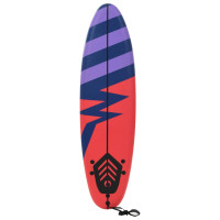 Produktbild för Surfbräda 170 cm randig